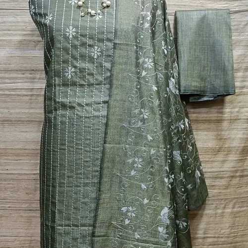 Bhagalpuri Semi Silk Saree – Elegant Handwoven